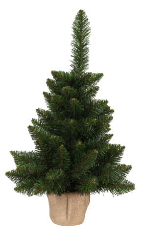 Choinka świąteczna sztuczna świerk w donicy 85 cm